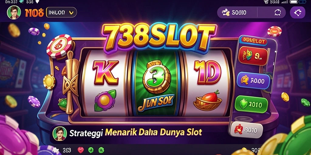 Screenshot gameplay 738SLOT yang menampilkan elemen strategi yang menarik.