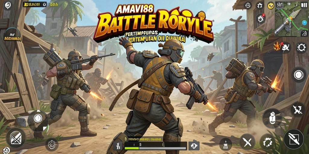 Screenshot memukau menampilkan intensitas pertempuran di AMAVI88.