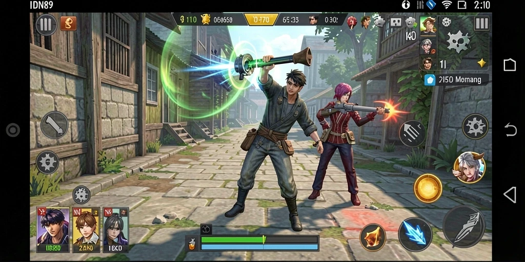 Tampilan gameplay IDN89 yang strategis dan menantang.