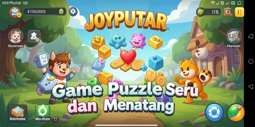 Tampilan gameplay seru dan menantang dari JOYPUTAR.
