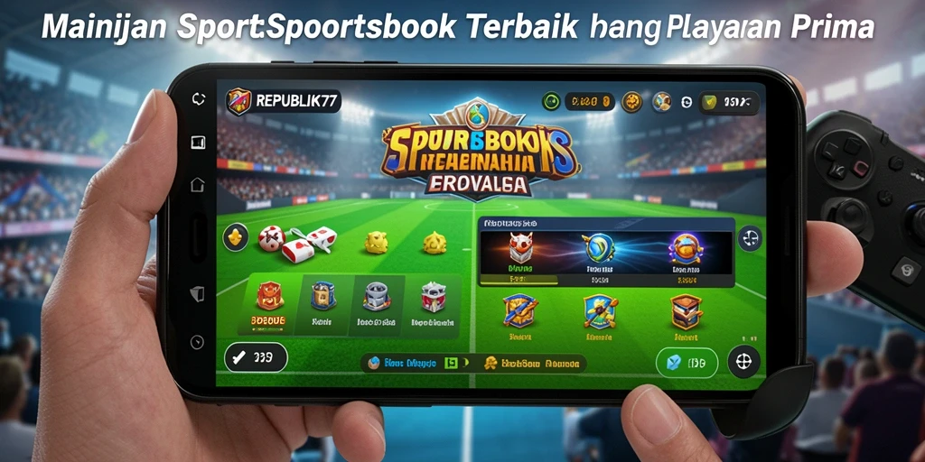Tampilan gameplay menarik dari aplikasi Sportsbook REPUBLIK77.